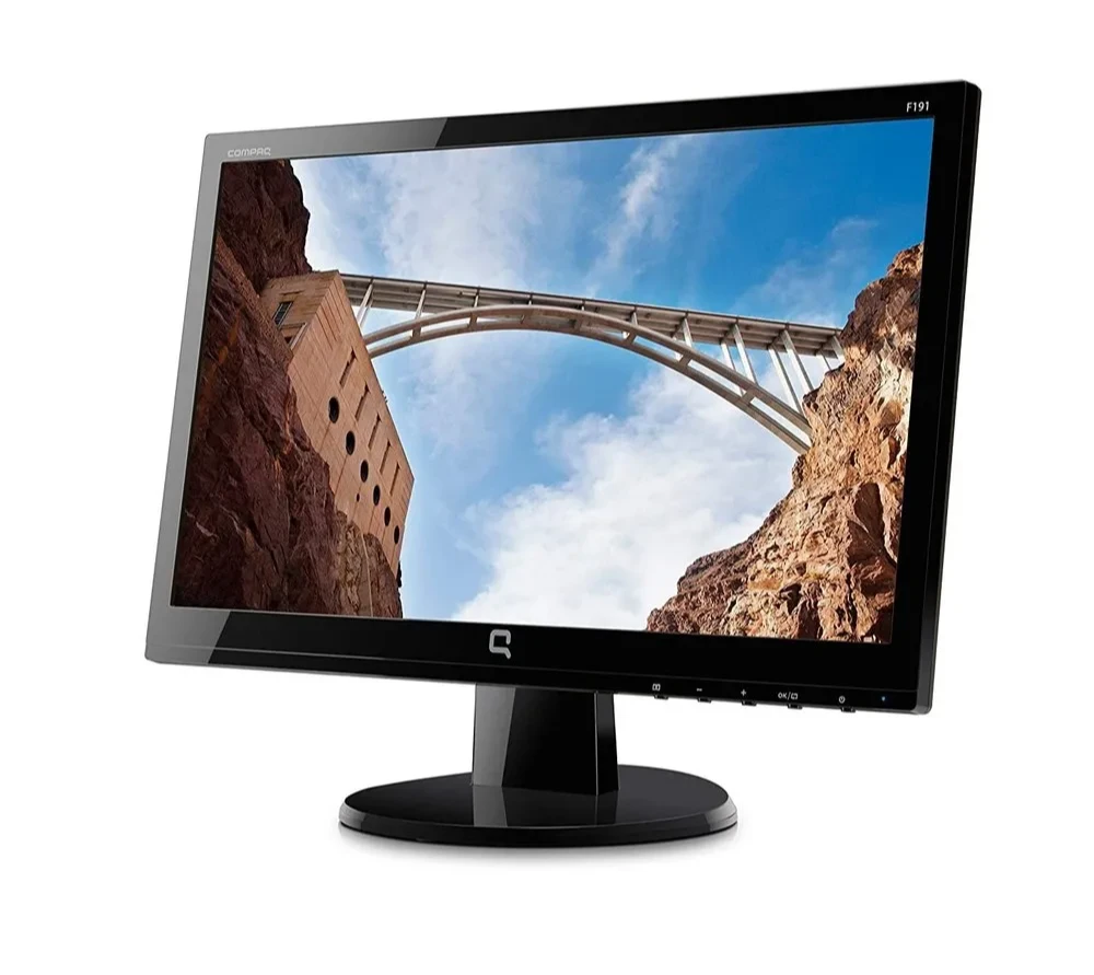 HP B201 20" Display Monitor | VGA+DVI | LED