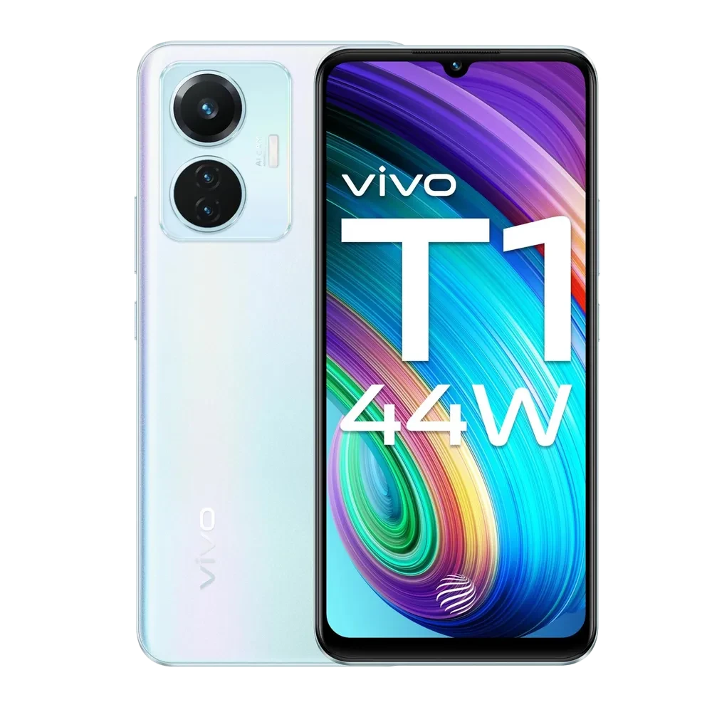 Vivo T1 44W - 4GB RAM, 128GB Storage, 44W Fast Charging, 6.58-inch FHD+ Display