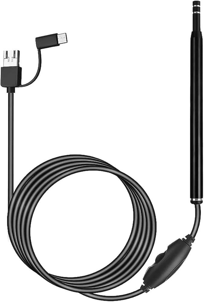 MatLogix 2M USB Otoscope Inspection Camera with 6 LEDs
